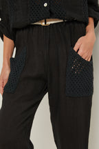 Pantalon - Noir - Femme