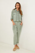 Pantalon - Vert Aqua - Femme
