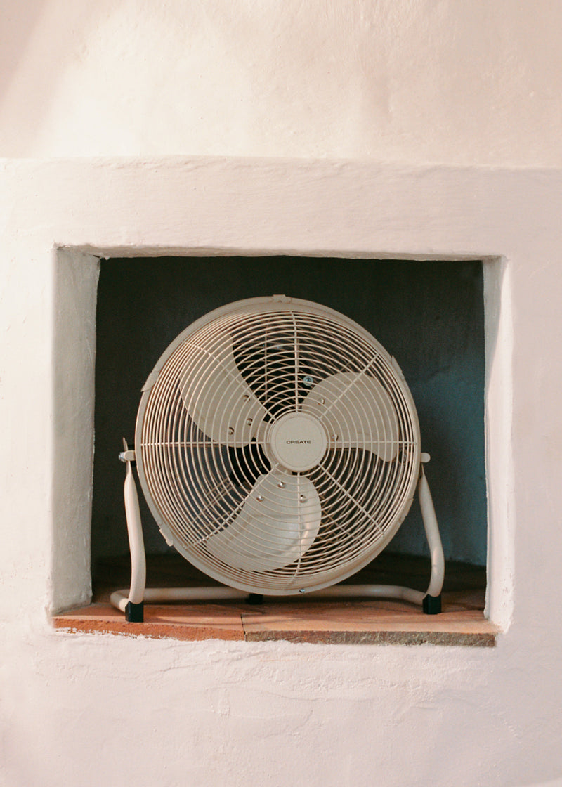 Air Floor Retro - Ventilateur Industriel - 12" - Sable