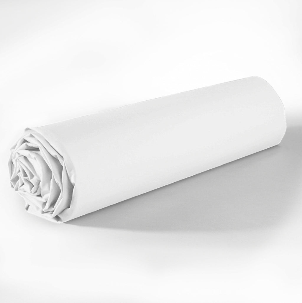 Essentiel - Lenzuolo Con Angoli - 100% Cotone - Bianco