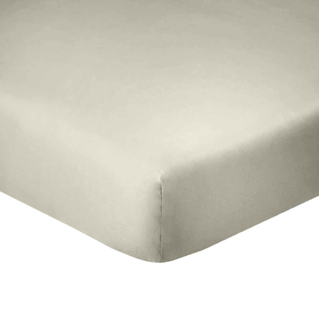 Essentiel - Drap Housse - 100% Coton - Grège