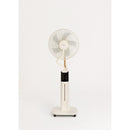Air Mist Pro - Ventilateur Brumisateur Oscillant Avec Télécommande - Blanc Cassé