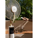 Air Mist Pro - Ventilateur Brumisateur Oscillant Avec Télécommande - Blanc Cassé