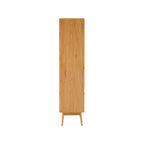 Lounea - 2 Door Bookcase With Canework - Natural