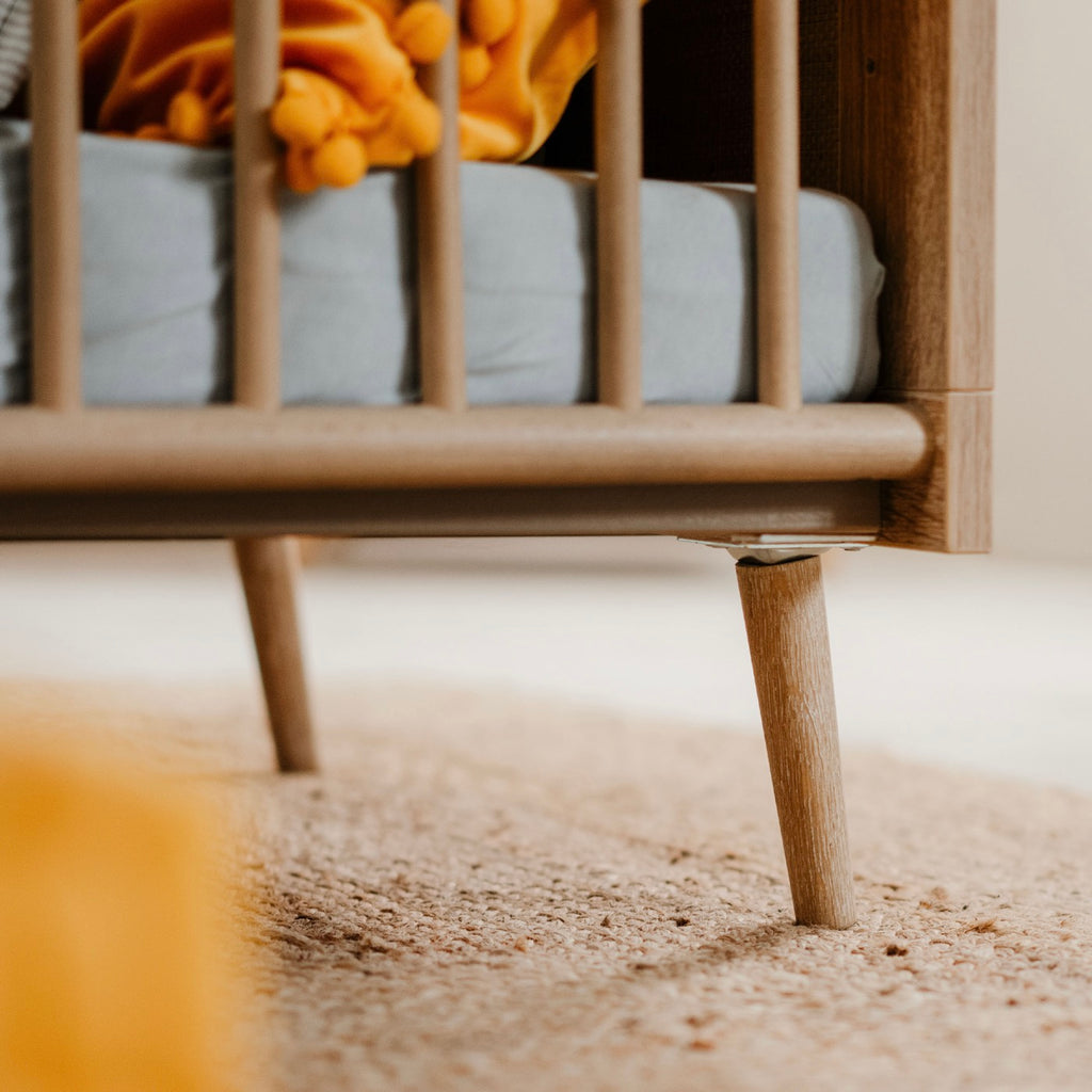 Kessi - Baby Bed With Cannage - Natural