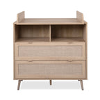 Kessi - Commode À Langer Avec Cannage - Naturel