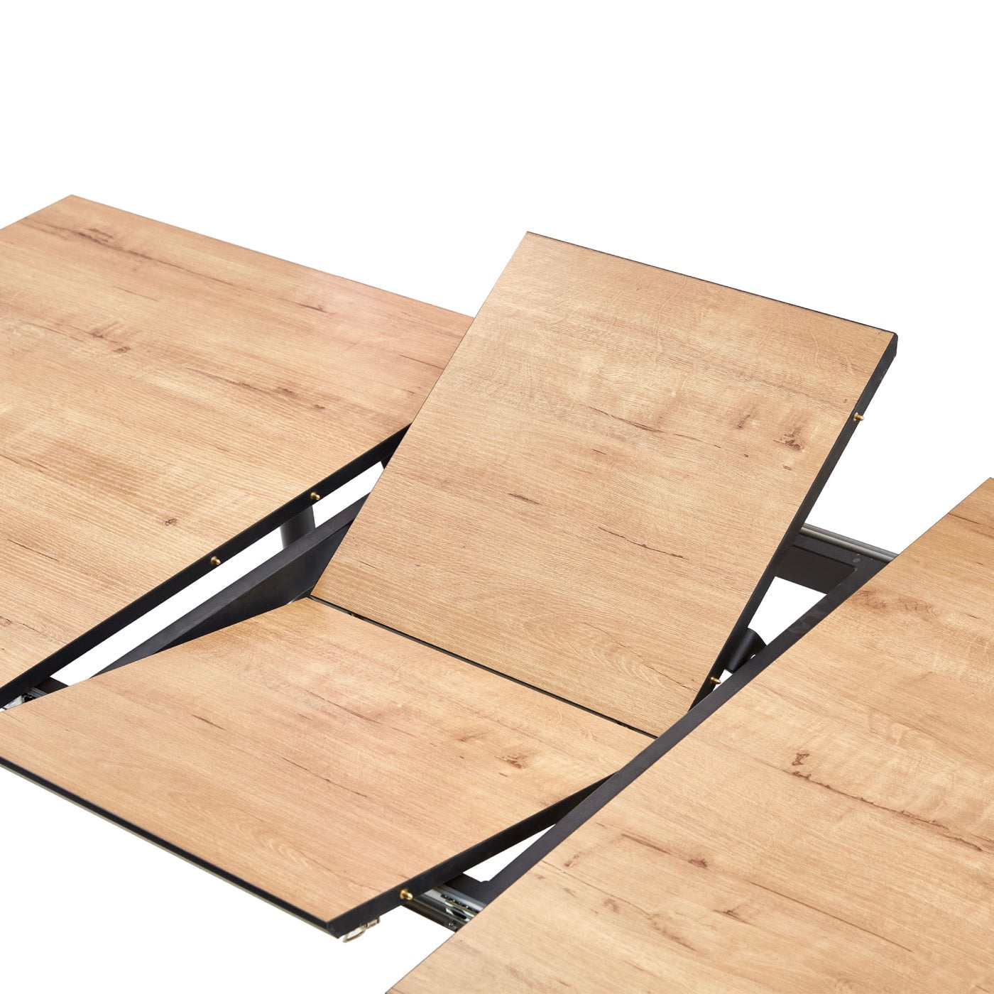 Scandi - Mesa de comedor extensible estilo escandinavo - Natural
