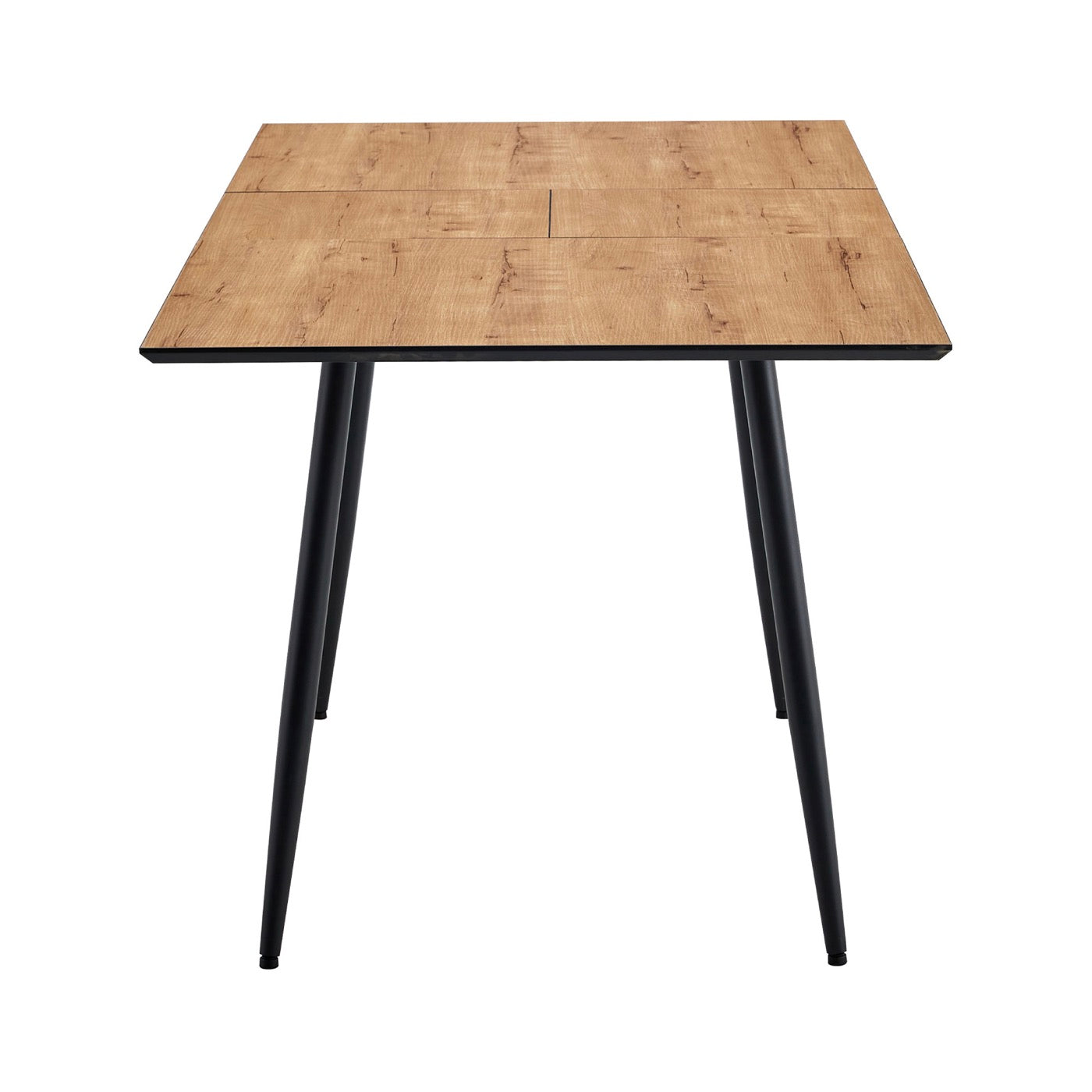 Scandi - Mesa de comedor extensible estilo escandinavo - Natural