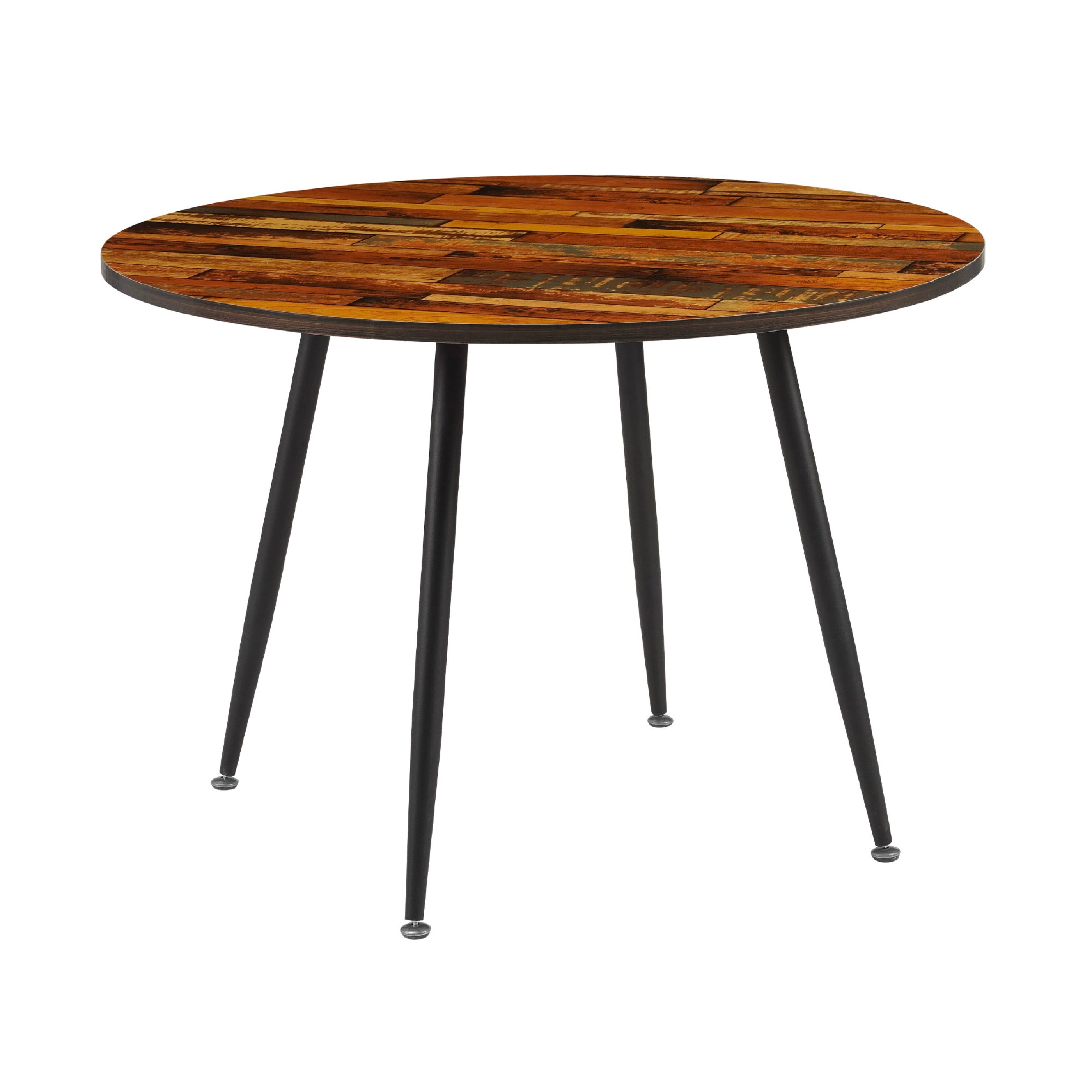 Scandi - Table De Repas Ronde Style Scandinave - Naturel
