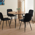 Scandi - Table De Repas Ronde Style Scandinave - Naturel