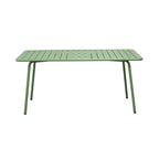 Baca - Metal Garden Table - Green
