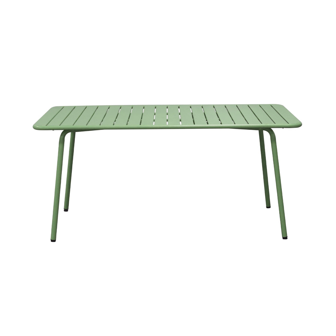 Baca - Metal Garden Table - Green