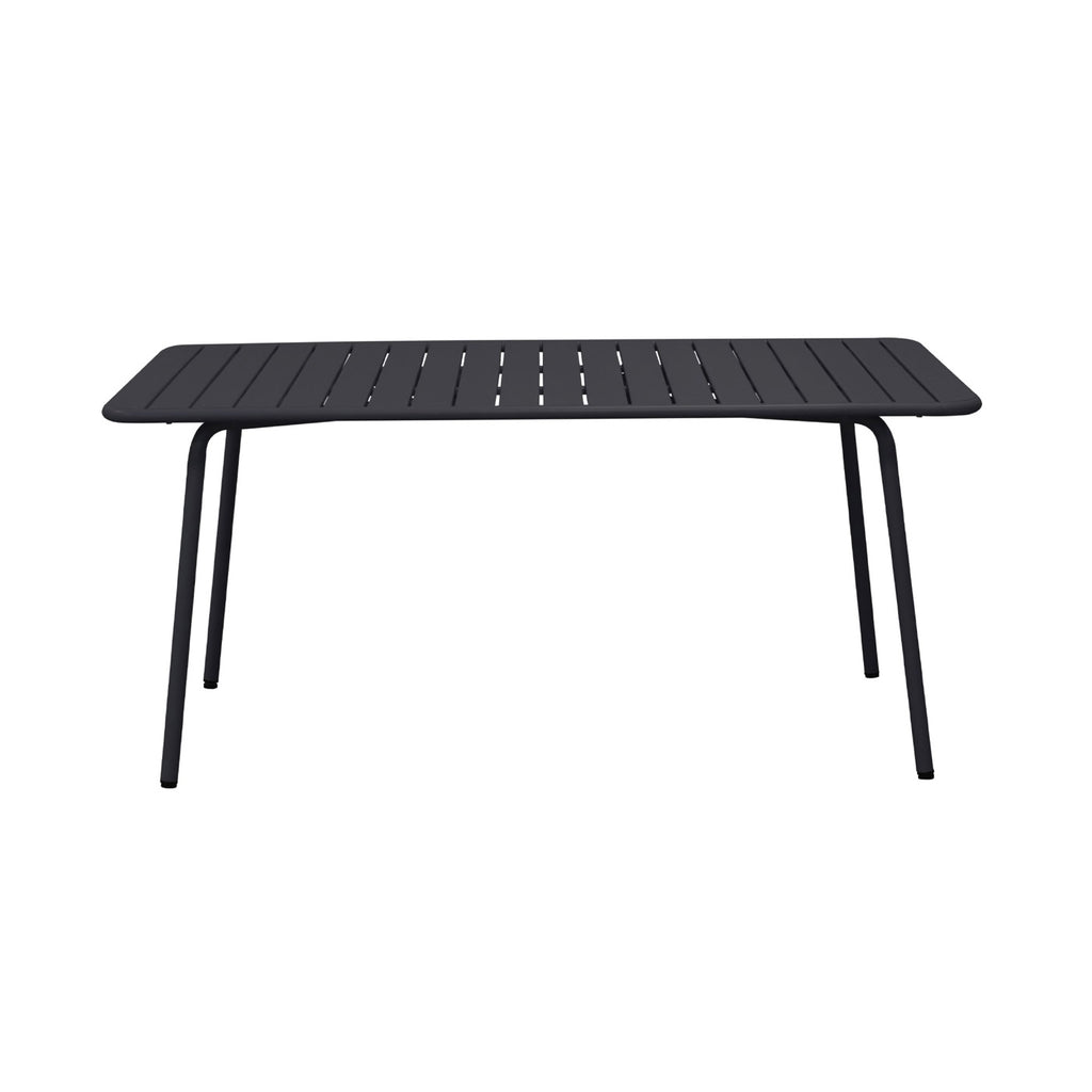 Baca - Mesa de Jardín de Metal - Gris