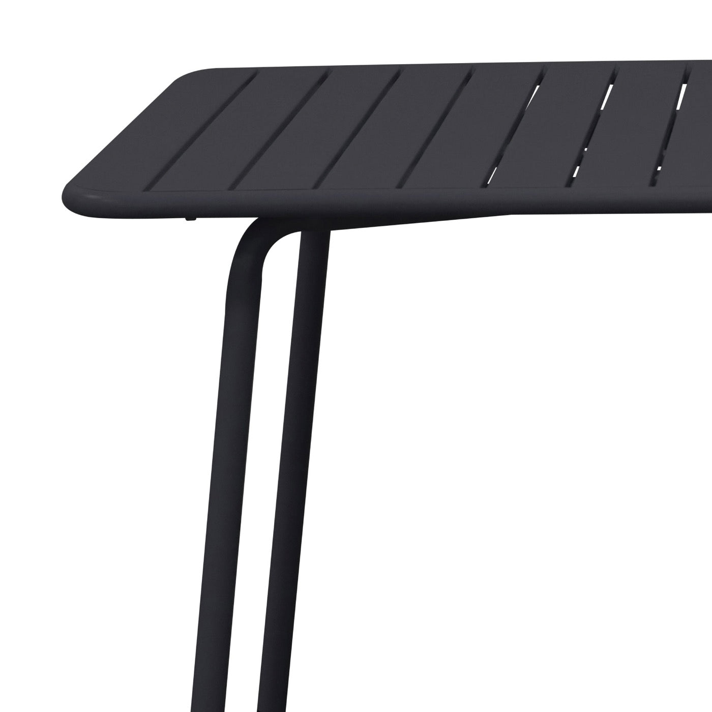 Baca - Mesa de Jardín de Metal - Gris