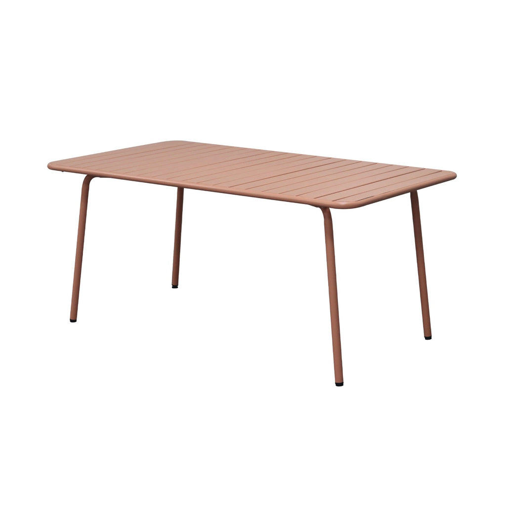 Baca - Table De Jardin En Métal - Terracotta