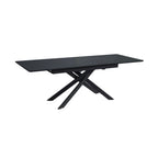 Inski - Table À Manger Extensible - 8 Places - Noir