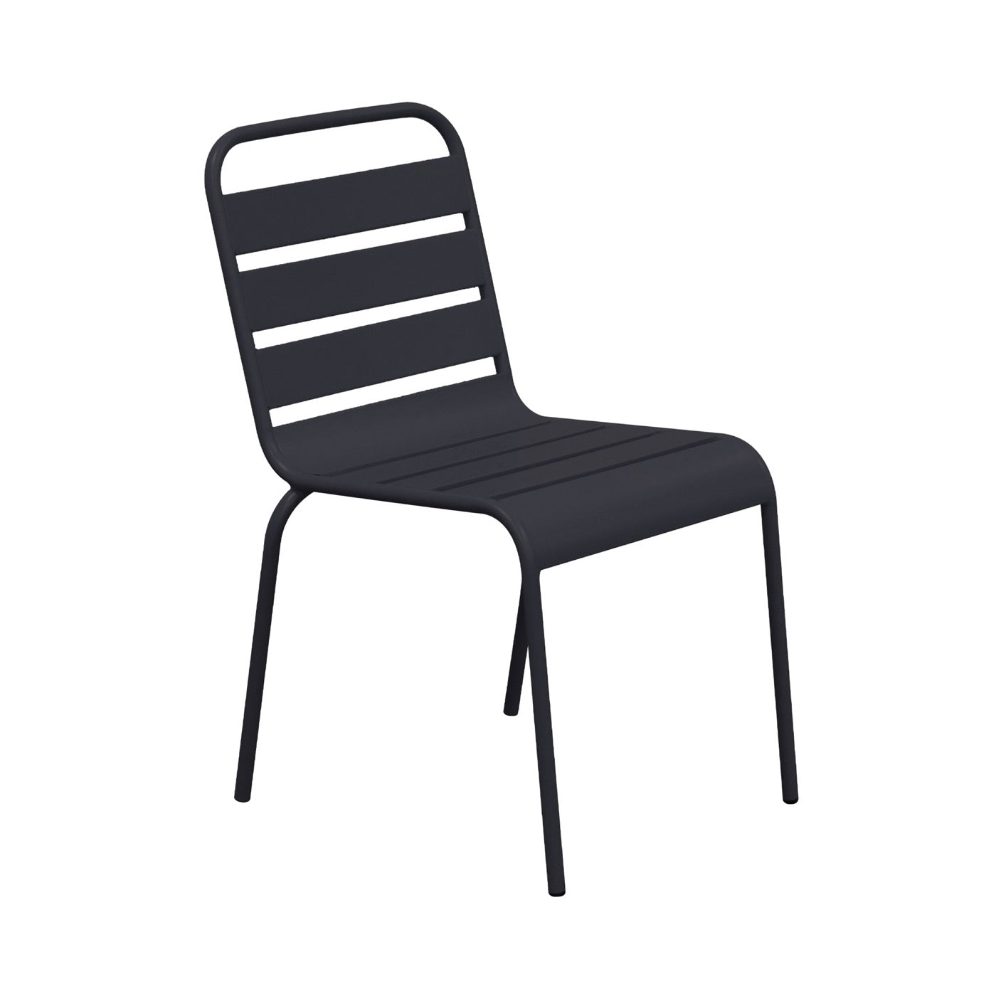 Baca - Conjunto Mesa + 4 Sillas + 2 Sillones Metal - Gris