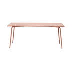 Baca - Conjunto Mesa + 6 Sillas + 2 Sillones Metal - Terracota
