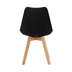 Scandi - Round Table Dining Set + 4 Chairs - Walnut
