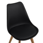 Scandi - Round Table Dining Set + 4 Chairs - Walnut