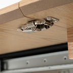 Constance - Mesa de comedor redonda extensible - Roble