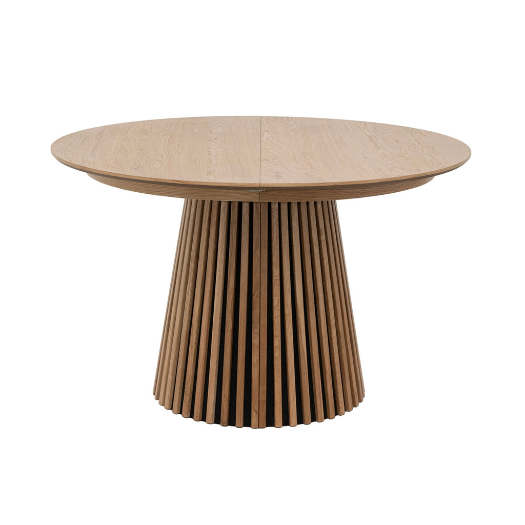 Constance - Round Extendable Dining Table - Oak