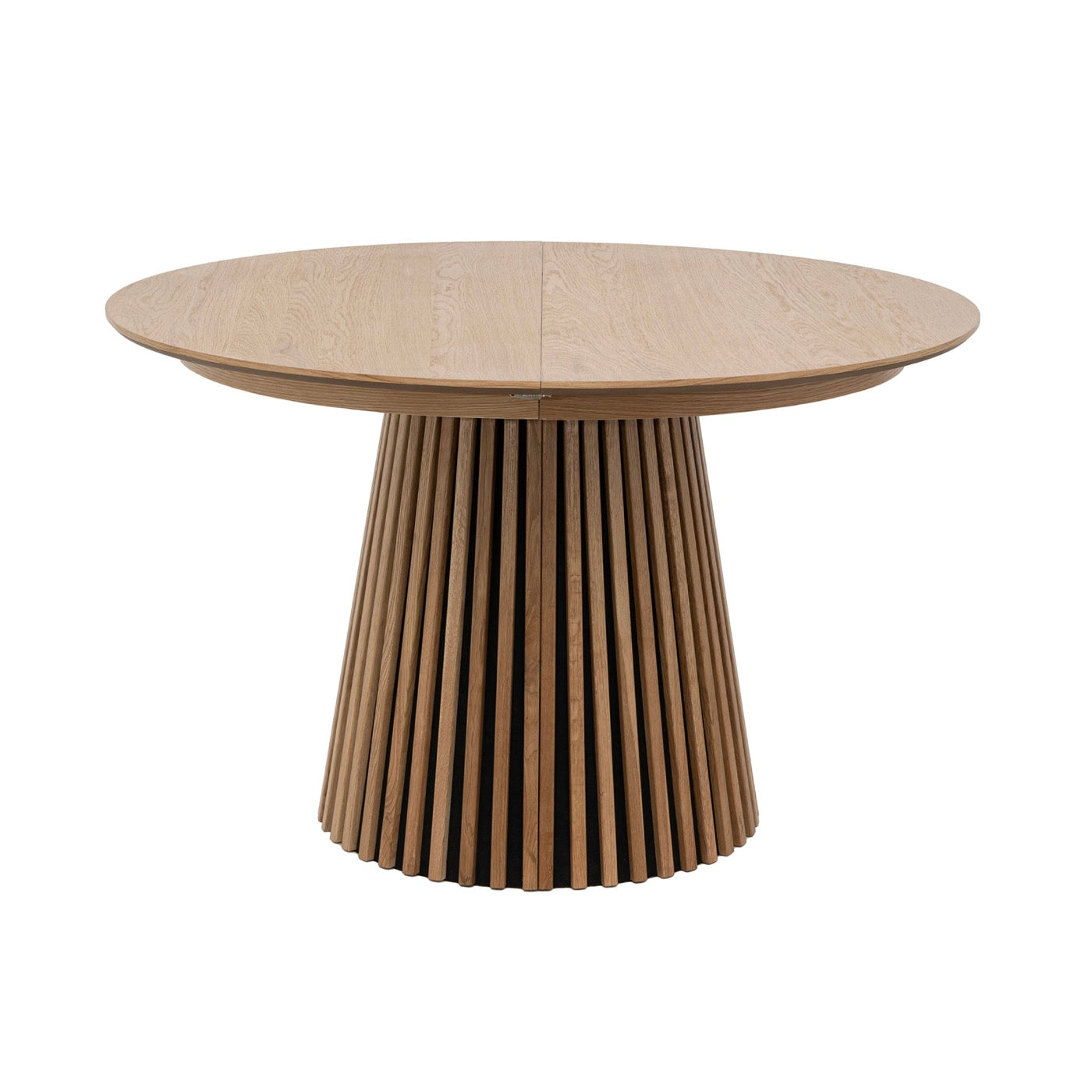 Constance - Round Extendable Dining Table - Oak