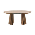 Constance - Round Extendable Dining Table - Oak
