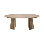 Constance - Round Extendable Dining Table - Oak