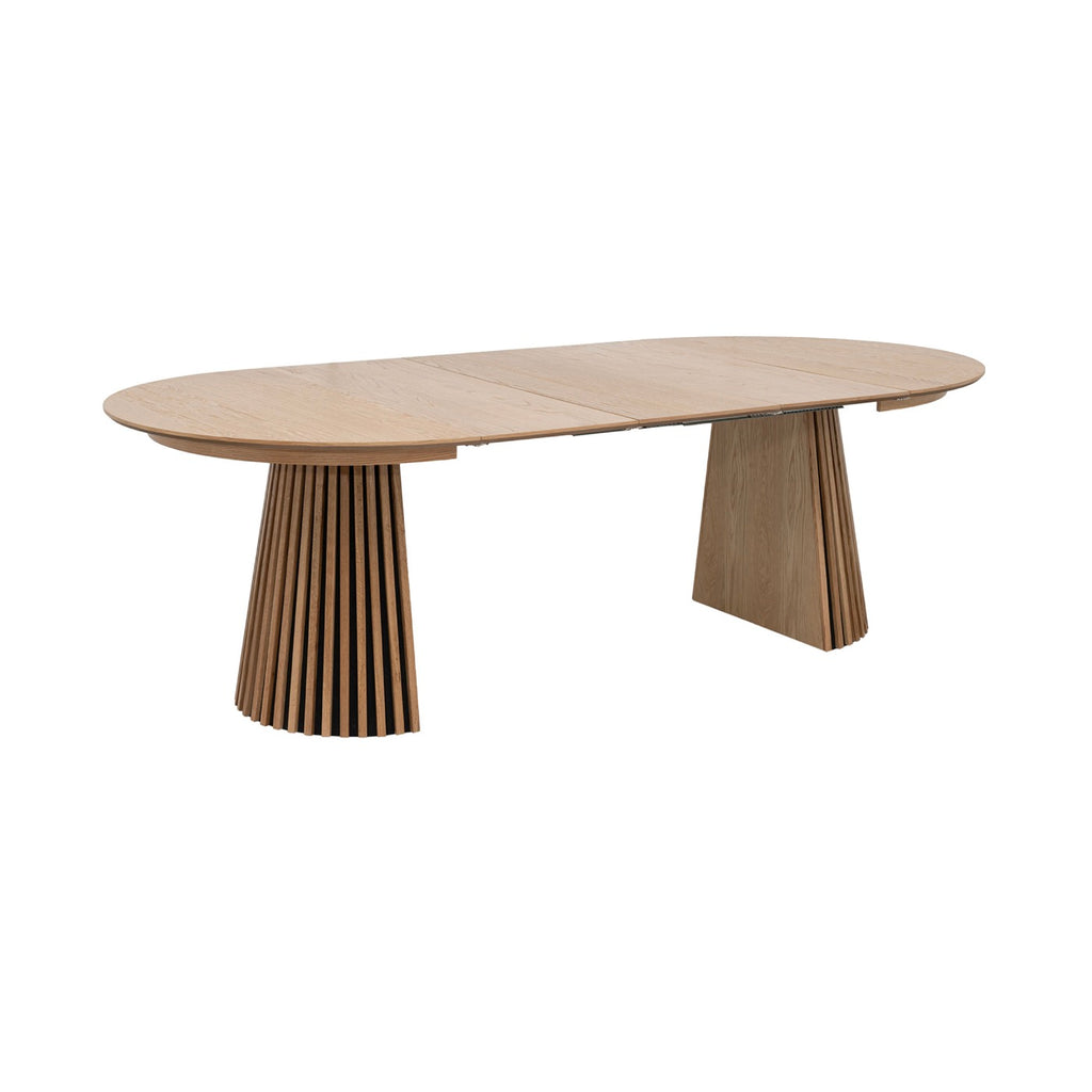 Constance - Round Extendable Dining Table - Oak