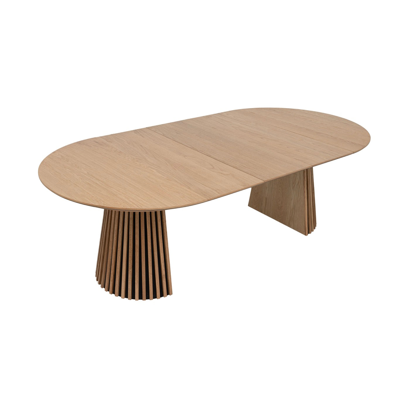 Constance - Round Extendable Dining Table - Oak