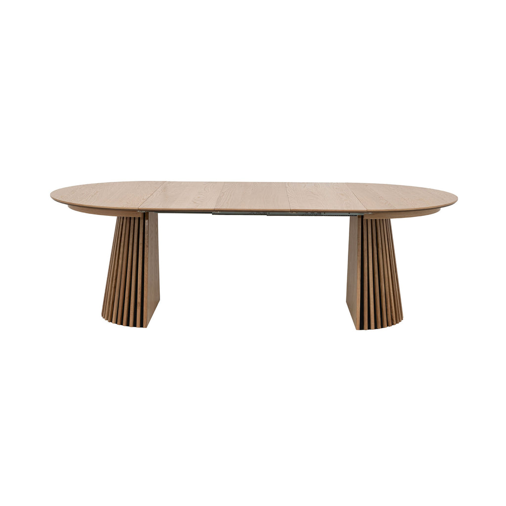 Constance - Round Extendable Dining Table - Oak