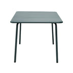 Baca - Metal Garden Table - Fir Green