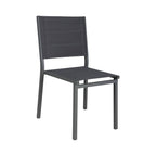 Mimizan - Garden Table + 6 Chairs Set - Brown