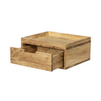 Chevet Suspendu 1 Tiroir En Acacia - Naturel