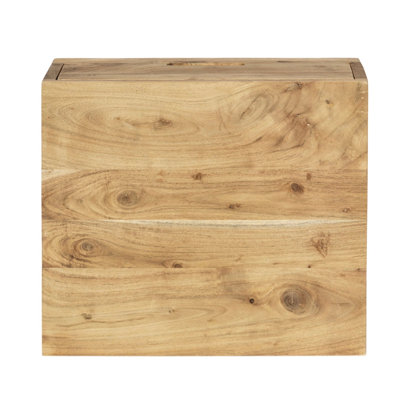 Chevet Suspendu 1 Tiroir En Acacia - Naturel