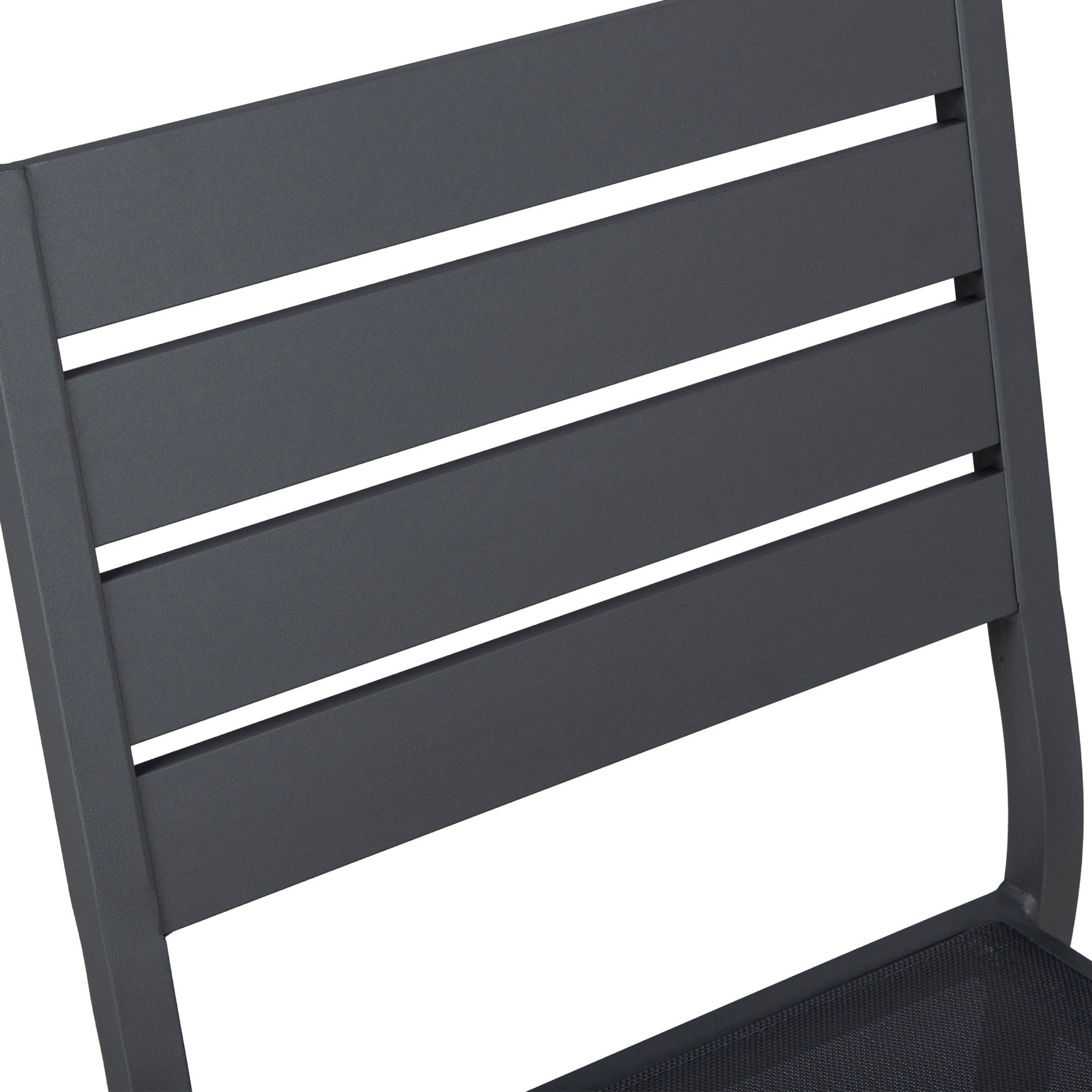 Mimizan - Ensemble Table De Jardin + 8 Chaises - Marron