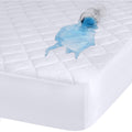 Albatre - Protège Matelas Imperméable + Respirant - Polyester - Blanc