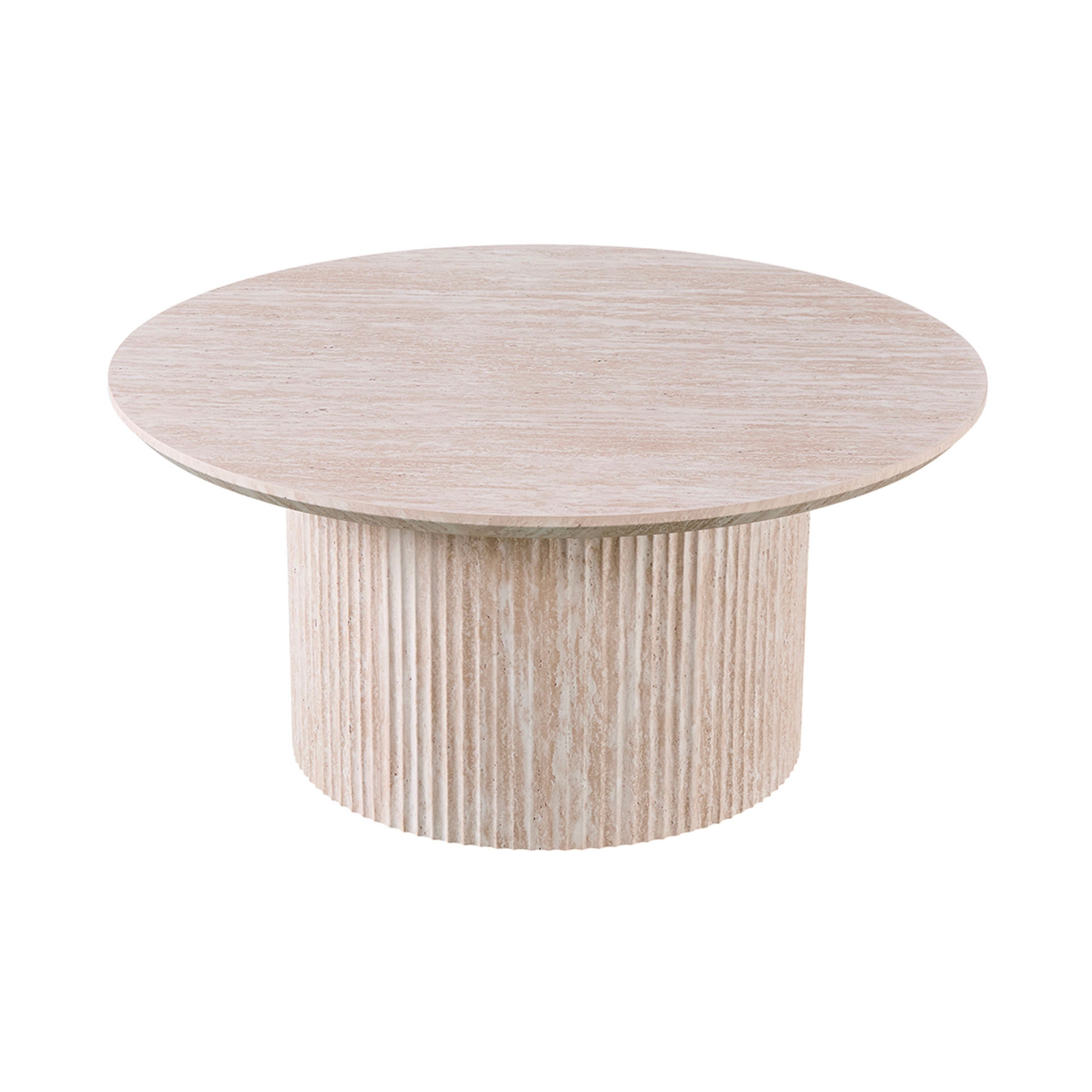 Round Coffee Table - Beige