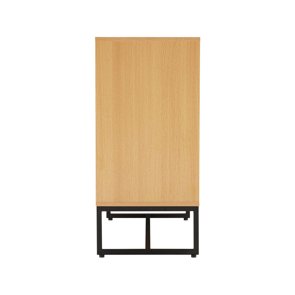 Rima - 4 Drawer Fluted Effect Chest - Natural