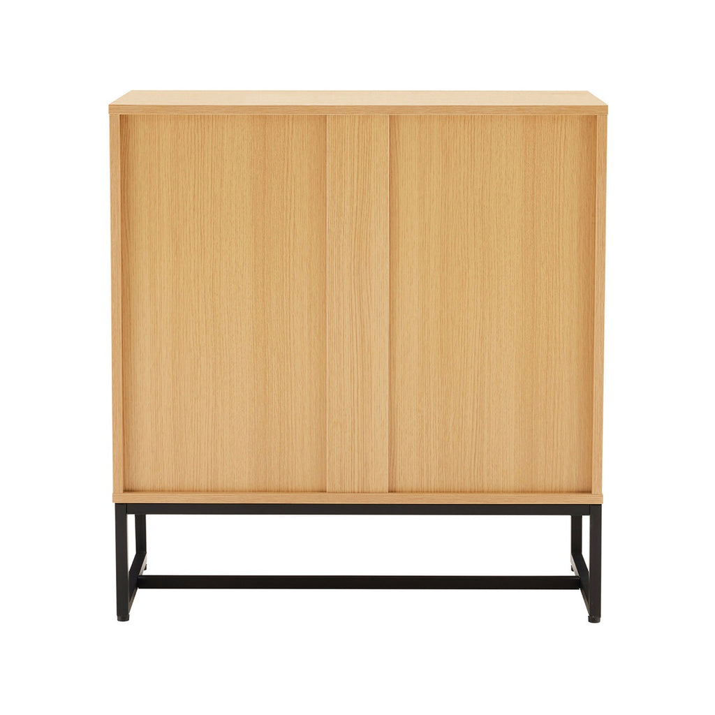 Rima - 4 Drawer Fluted Effect Chest - Natural