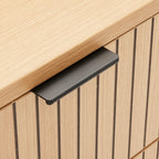 Rima - 4 Drawer Fluted Effect Chest - Natural
