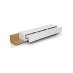 Calis - Meuble Tv Coulissant - Blanc