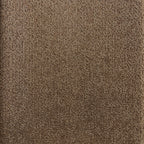 Loveuse Round Swivel Armchair + Textured Fabric Box - Brown