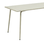 Baca - Table De Jardin En Métal - Beige