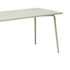 Baca - Table De Jardin En Métal - Beige