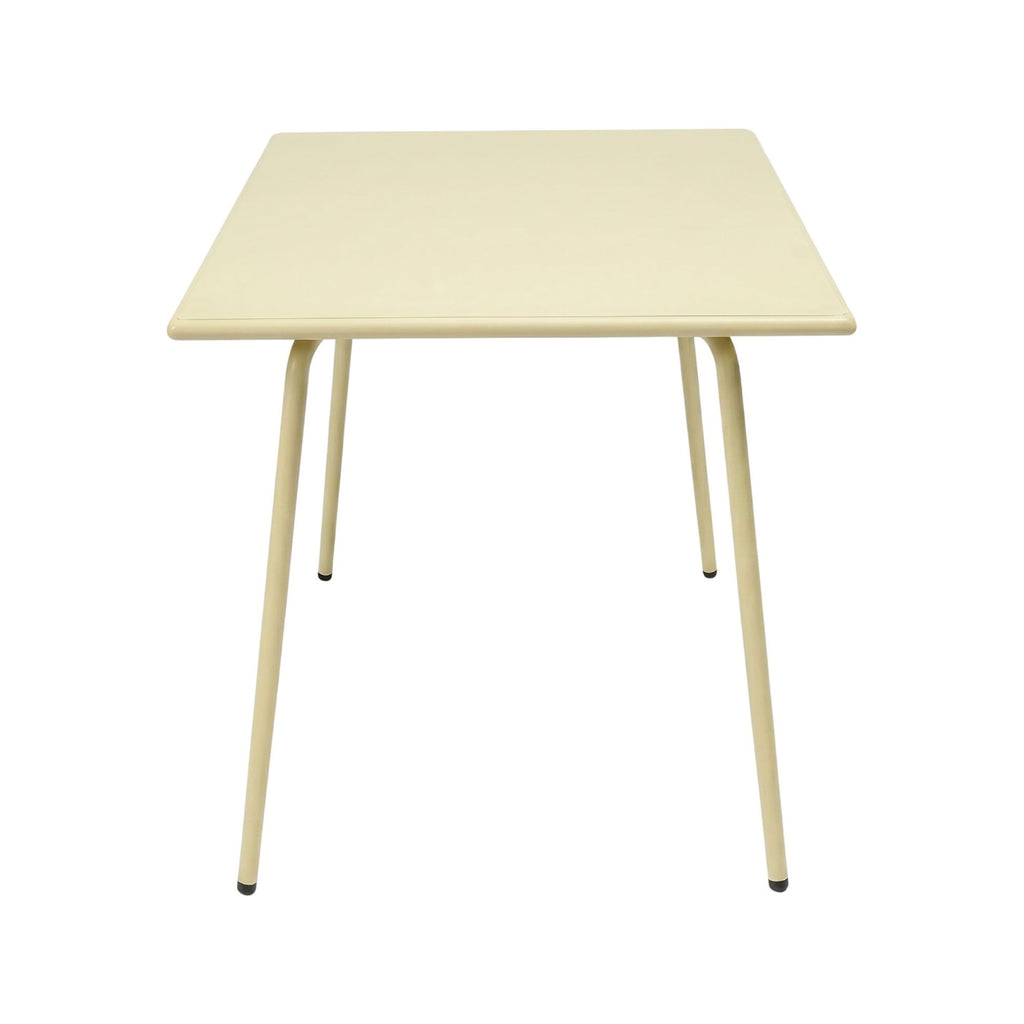 Baca - Table De Jardin En Métal - Crème