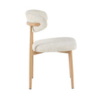 Lot De 2 Chaises En Tissu Texturé - Beige