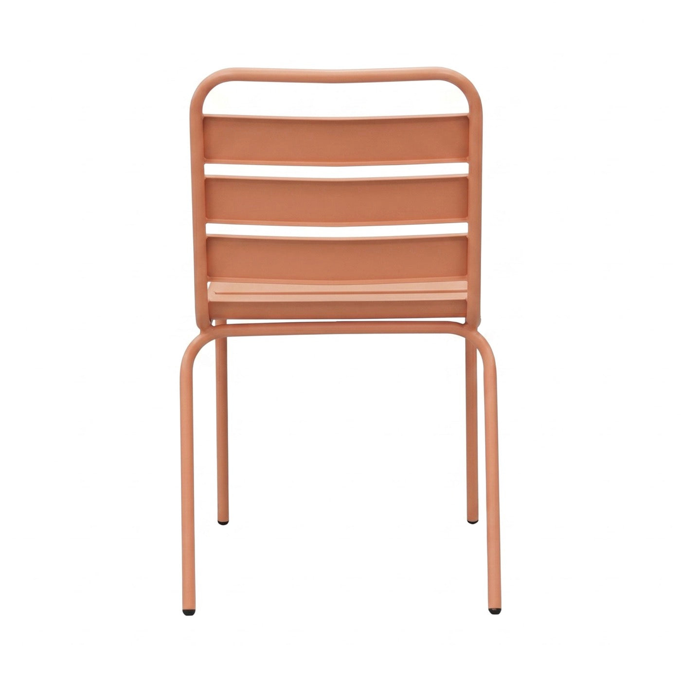 Baca - Ensemble Table De Jardin + 8 Chaises En Métal - Terracotta