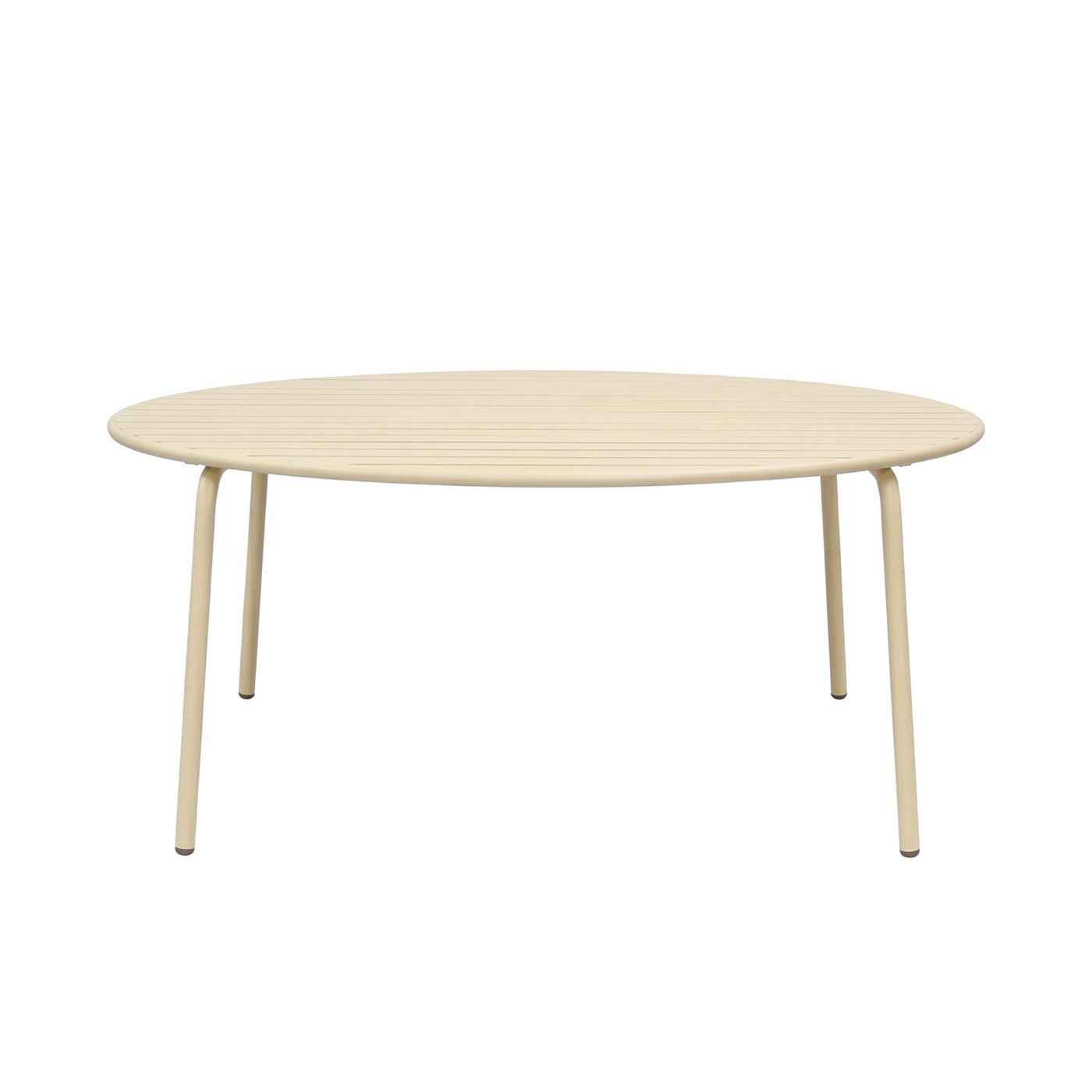Baca - Garden Table + 8 Metal Chairs Set - Cream